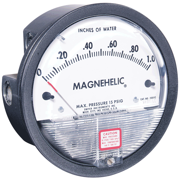 Dwyer 2010 Magnehelic® Differential Pressure Gage