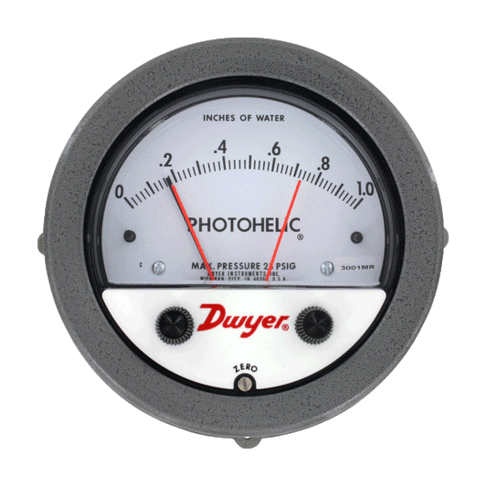 Dwyer 3010 Photohelic® Switch/Gage